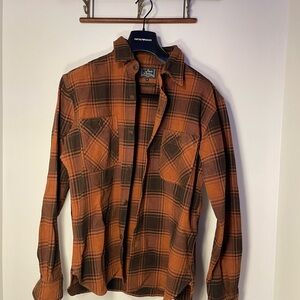 Studio D’Artisan Amami dorozone Mud dyed flannel shirt